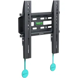 Fester TV-Halter für 17"-43" max 30 kg, schwarz FM1