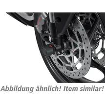 SW-Motech Sturzpad-Kit für Vorderachse Gabel Schwarz