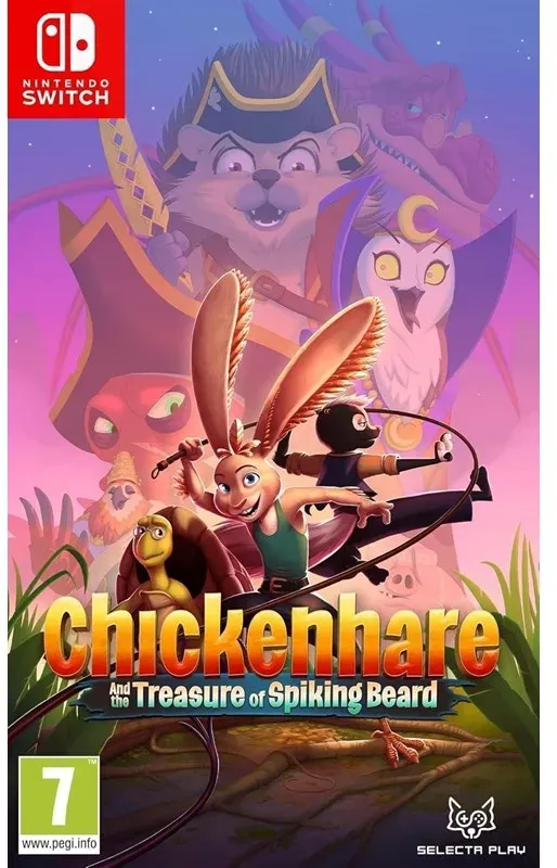 Chickenhare and the treasure of Spiking-Beard - Nintendo Switch - Platformer - PEGI 7