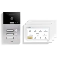 GVS - 3-Familienhaus IP Video Türsprechanlage AVS1374U - Mit