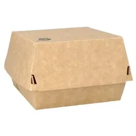 Papstar Burgerboxen 80 St. 12,5 x 12,5 cm Braun