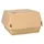 Papstar Burgerboxen 80 St. 12,5 x 12,5 cm Braun
