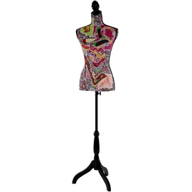 MCW Schneiderpuppe T223, Schaufensterpuppe Torso weiblich, Fiberglas High Heels
