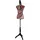 MCW Schneiderpuppe T223, Schaufensterpuppe Torso weiblich, Fiberglas High Heels