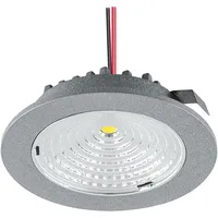 EVN Lichttechnik LED-Deckeneinbauleuchte 3W rund grau (L55031402)