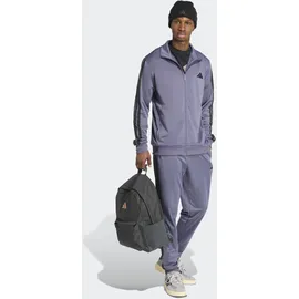 adidas Trainingsanzug ADIDAS SPORTSWEAR "M 3S TR TT TS", Jungen, Gr. L, preloved violet, Obermaterial: 100% Polyester, Sportanzüge Trainingsanzug, Basic 3-Streifen Trikot