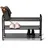 M2 Kollektion Xora Schuhregal 80x51x30 cm Schwarz