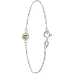 Lucardi Armband 925 Silber - Juni August Damen 