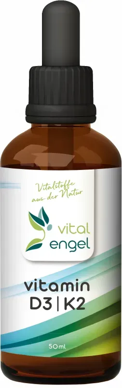 Vitamin D3-K2 Tropfen (50 ml) - Vital Engel