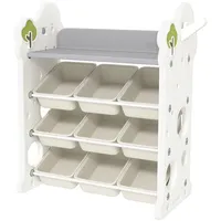 aiyaplay Kinderregal Aiyaplay 77 x 42 x 94 cm Kunststoff weiß