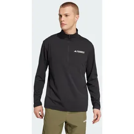 adidas Terrex Multi Climacool Halbreißverschluss-langarm-t-shirt - Black - L