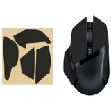 kwmobile Mausfüße Gaming Maus Grip Tape für Razer Basilisk X Hyper Speed (1-St), Maus Rutschfestes Griffband für PC Maus Schwarz schwarz
