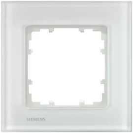 Siemens Abdeckrahmen 5TG12011 Weiß