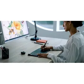Huion Grafiktablett Huion Inspiroy Keydial KD200 Bluetooth, 8192 Druckstufen