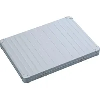Aleon Aluminium Laptop Sleeve 17" (18.30"), Notebooktasche, Silber