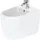Duravit Stand Bidet Qatego 39x60cm, m Hahnl., ÜL, Hahnloch, we hgl
