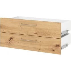 Hammerbacher-Schubladen für 80 cm breite Schränke, 1 OH, BS, Asteiche-V918S2/R/BS