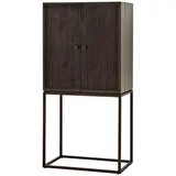 Casa Padrino Designer Weinschrank 81,5 x 50,5 x H. 168 cm - Luxus Kollektion