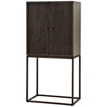 Casa Padrino Designer Weinschrank 81,5 x 50,5 x H. 168 cm - Luxus Kollektion