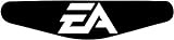 Decus-Shop Play Station PS4 Lightbar Sticker Aufkleber EA Electronic Arts (schwarz)