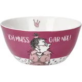 GOEBEL Schale Barbara Freundlieb Ich muss gar nix aus Fine Bone China, Maße: 15cm x 15cm x 7cm, 27-001-22-1