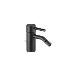 Dornbracht Meta Einhandmischer 33600660-33 für Bidet, mit Ablaufgarnitur, Ausladung 125mm, schwarz matt
