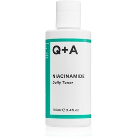 Q+A Niacinamide Daily Toner Reinigungswasser zur Beruhigung von Pickeln und Mitessern sowie zum Reinigen verstopfter Poren. 100 ml