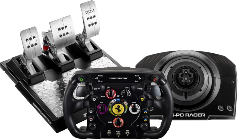 Thrustmaster TS-PC Servo Base + Ferrari F1 Wheel Add-On + T-LCM Pedale