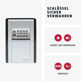 ABUS Schlüsselkasten (46331) 0 x 0 x 0 cm Schwarz/Silber