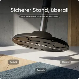 deskspace Motion Bürohocker Schwarz