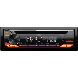 JUST SOUND best choice for caraudio Autoradio Einbaupaket JVC KD-DB922BT passend für Citroën C3 1 + RD4 Schwarz | Bluetooth Telefonieren Audiostreaming
