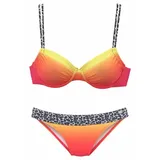 KangaROOS Bügel-Bikini Damen orange-gelb Gr.40 Cup E