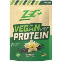 Zec+ Nutrition Vegan Rice Protein Vanille Pulver 750 g