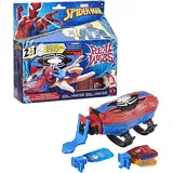 Hasbro Spider-Man Real Webs Super Web-Blaster 2-in-1 Blaster, Rot/Blau