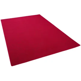 Snapstyle Feinschlingen Velour Teppich Strong Rot, 200x300cm