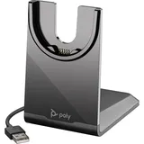 Poly Ladeschale für Voyager Focus 2 und Voyager 4300 Headsets; USB-A
