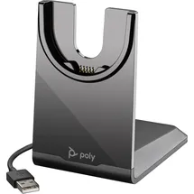 Poly Ladeschale für Voyager Focus 2 und Voyager 4300 Headsets; USB-A