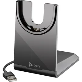 Poly Ladeschale für Voyager Focus 2 und Voyager 4300 Headsets; USB-A