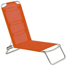Fiam Lettino Jolly fiam Arancio 031tx aus Aluminium, UV-beständig, 1-Sitzer