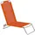 Fiam Lettino Jolly fiam Arancio 031tx aus Aluminium, UV-beständig, 1-Sitzer