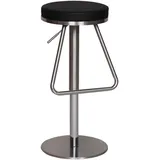 MID.YOU Barhocker 360° drehbar 39 x 25 cm Schwarz