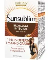 Nutreov Physcience Sunsublim® Bronzage Intégral Capsule(S) 3x30 pc(s)