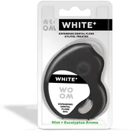 woom WHITE+ Zahnseide 30 m Minze Eukalyptus