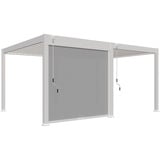 Weide Sonnenrollo für Weide Pergola | weiß