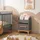 VitaliSpa Kinderregal Malia 55 x 70 cm Eiche grau