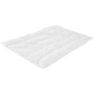 Träumeland T060561 Babydecke / Einziehdecke 'Daunenleicht' - Ganzjahresdecke mit 100% Daunen-Füllung, Downpass zertifiziert, 100 x 135 cm, weiß