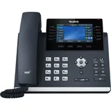 Yealink SIP-T46U IP-Telefon, kabelgebunden, Wandmontage, klassisches Grau