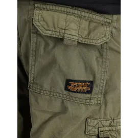 Alpha Industries Jet Cargo Shorts Dark Olive 34