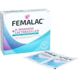 Apogepha FEMALAC D-Mannose + Lactobazillen 10 St.
