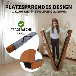 Trutzholm Schwebebalken klappbar 270 cm Braun